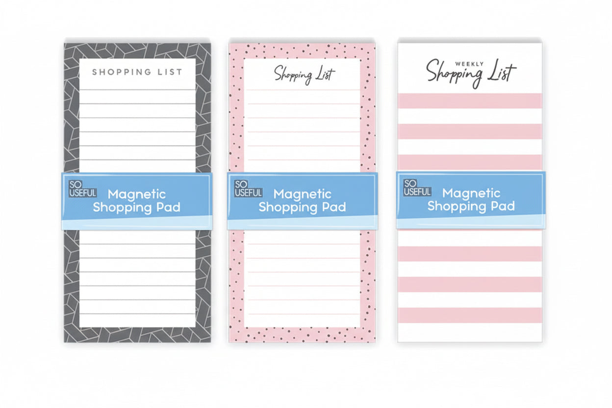 Magnetic shopping pad