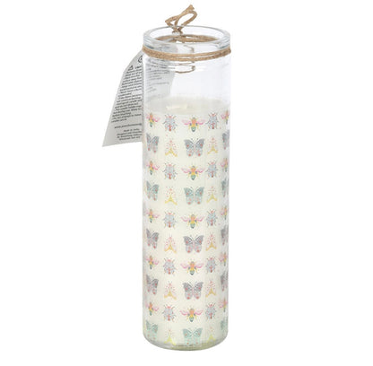 Tube candle - floral bug