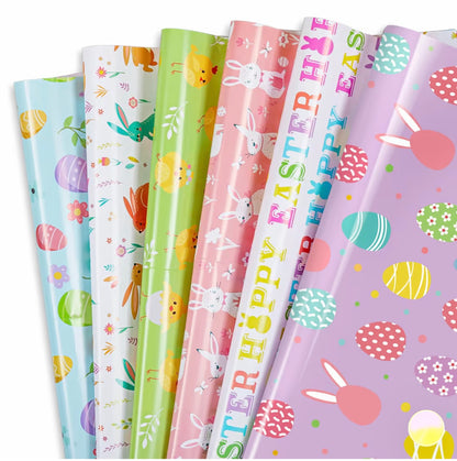Easter wrapping paper 12 sheets