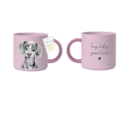 Ceramic dog mug 480ml