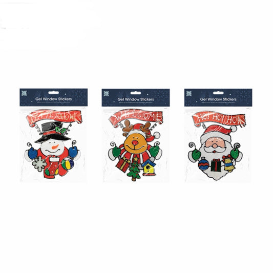 Christmas figure window sticker