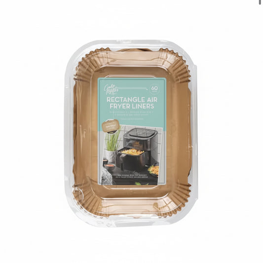 Air fryer liners 60 pack - rectangle