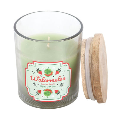 Watermelon scented candle