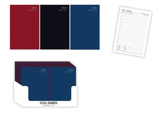 2026 diary - A5 day to a page