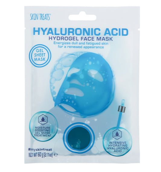 Hydrogel face mask - blue hyaluronic acid