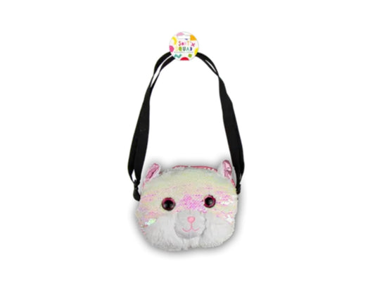 Sequin plush bag