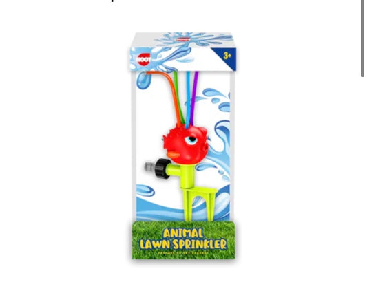 Lawn animal sprinkler