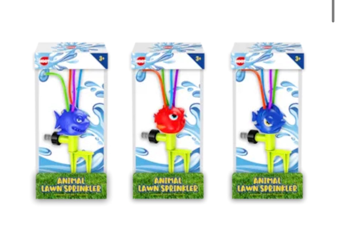 Lawn animal sprinkler