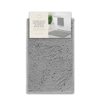 Super soft noodle bath mat