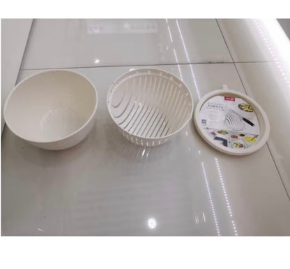 Salad cutter bowl