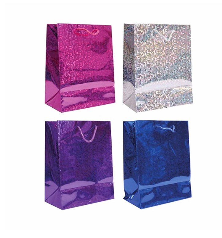 Holographic gift bag - small