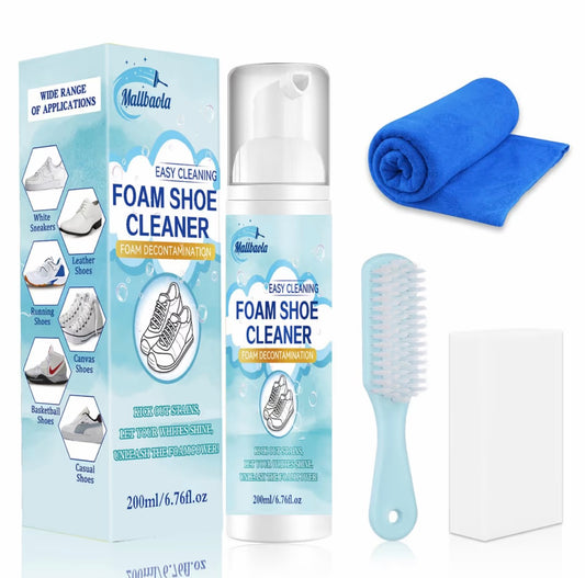 Foam shoe cleaning kit