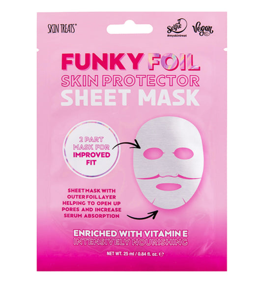 Foil vitamin E skin protector sheet mask