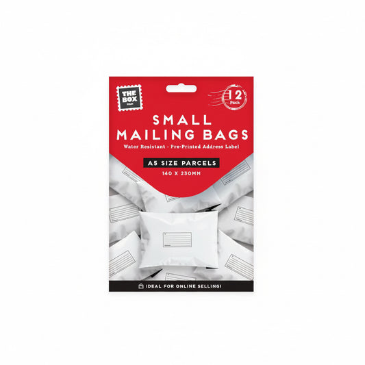 Small mailing bags 160x230mm 12 pack