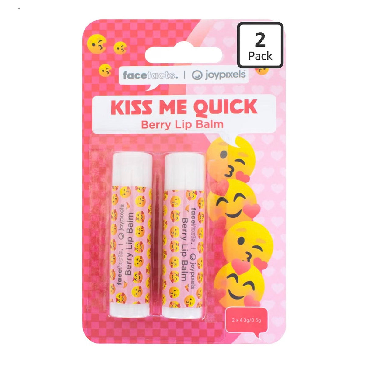 Kiss me quick lip balms 2 pack