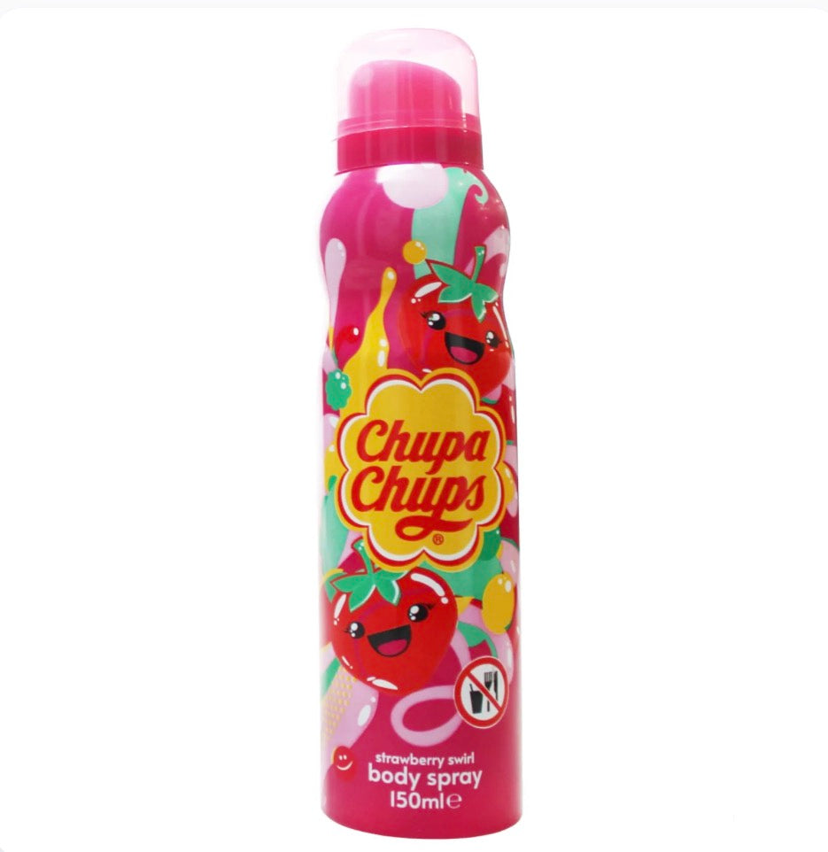 Chupa Chups Strawberry Swirl body spray 150ml