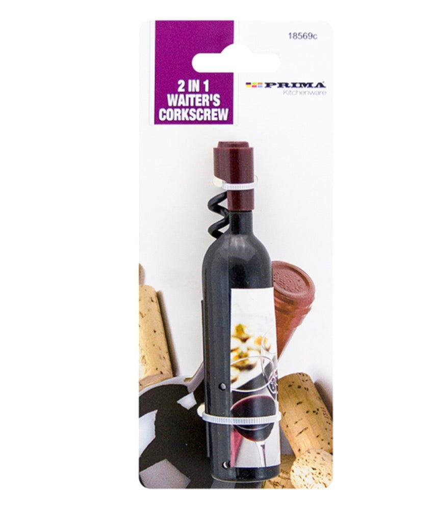 2-in-1 waiters corkscrew