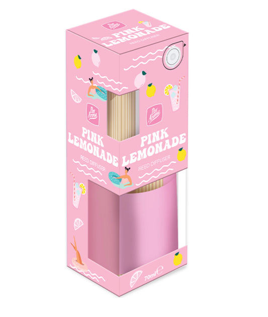 Pink lemonade reed diffuser