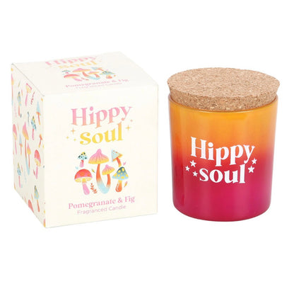 Hippy soul pomegranate & fig candle