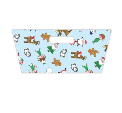 Rectangle printed hamper tray