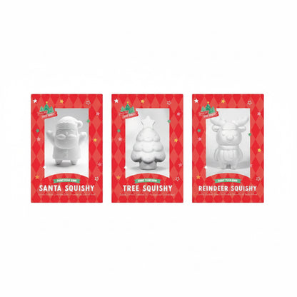 Colour your own large Christmas squishy
