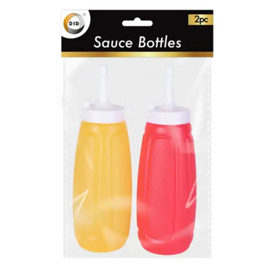 Sauce bottles 2 pack
