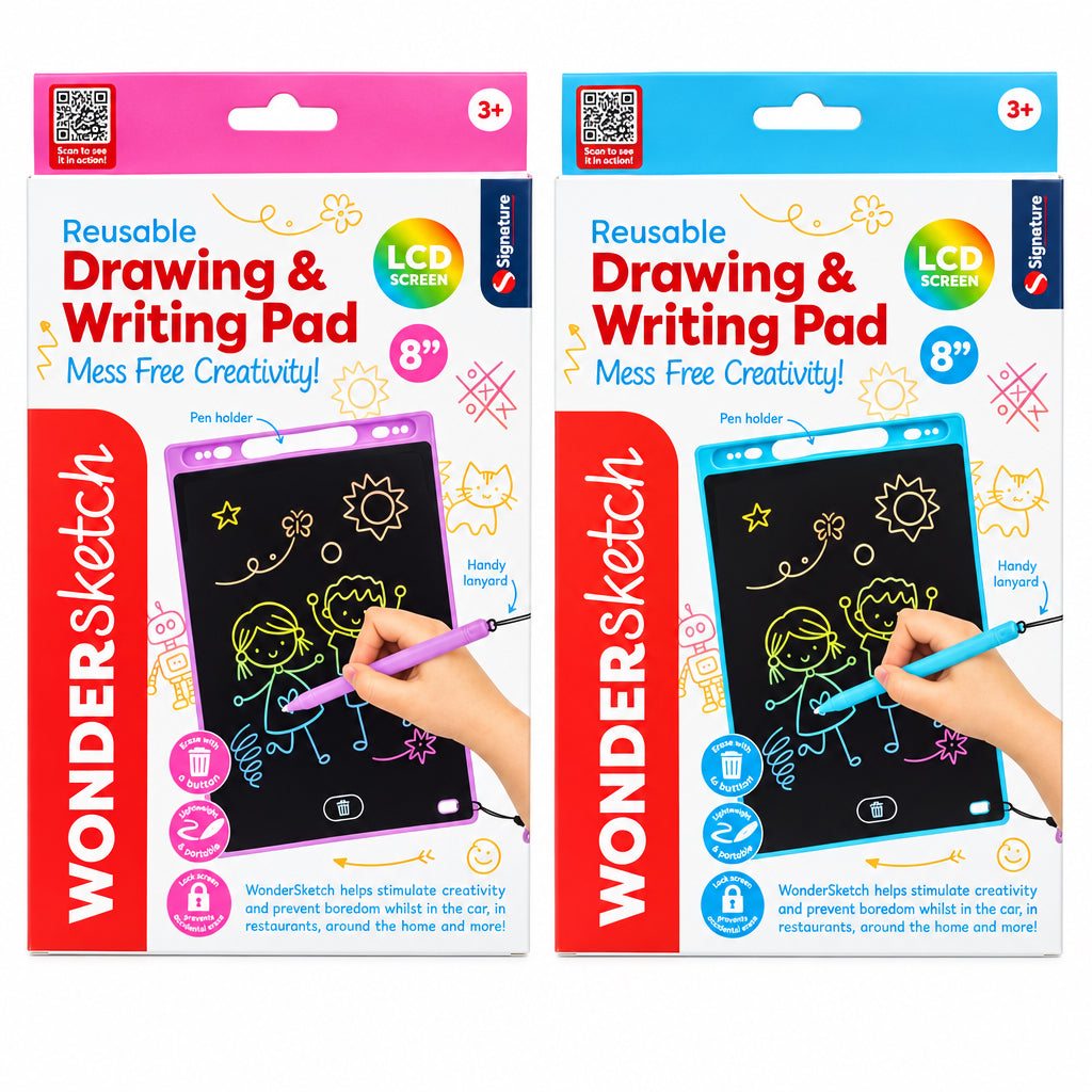 LCD writing tablet with stylus