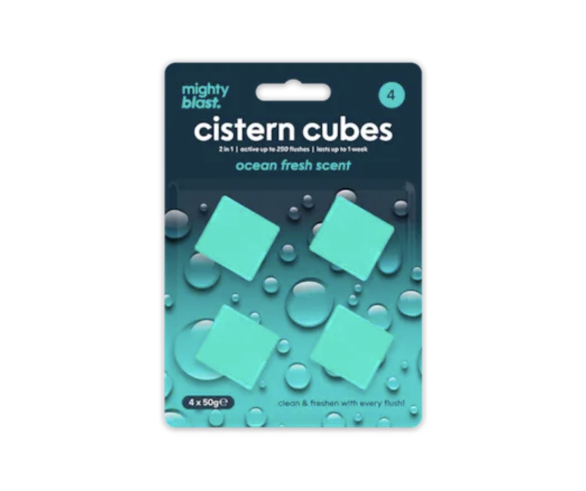 2-in-1 toilet blocks 4 pack