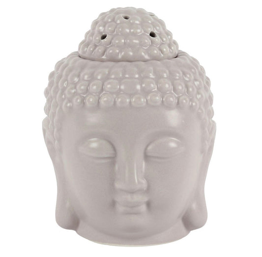 Small grey Buddha oil burner