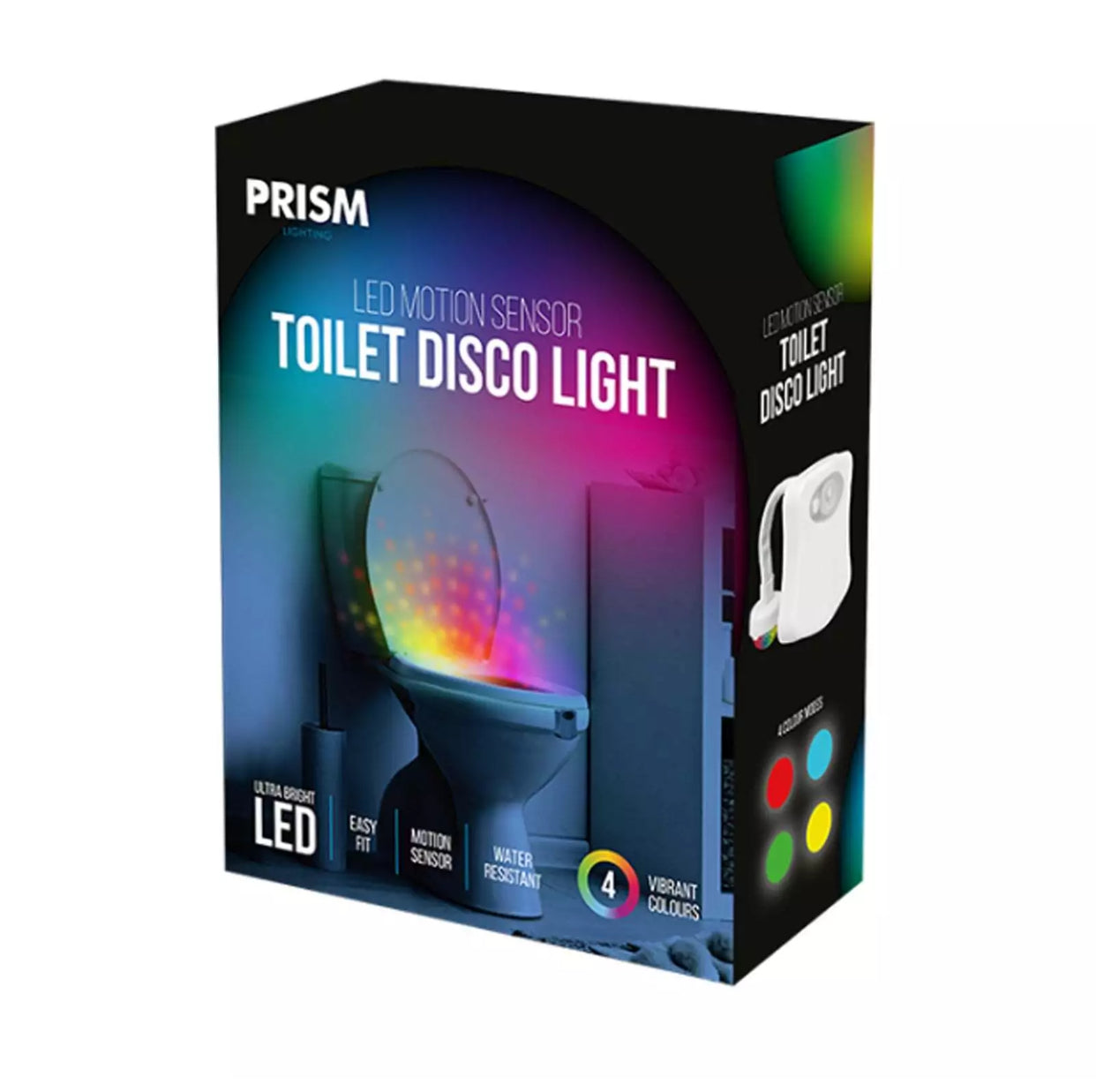 LED toilet disco light