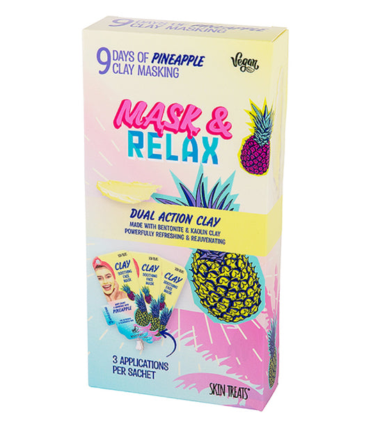Pineapple clay mask 9-days
