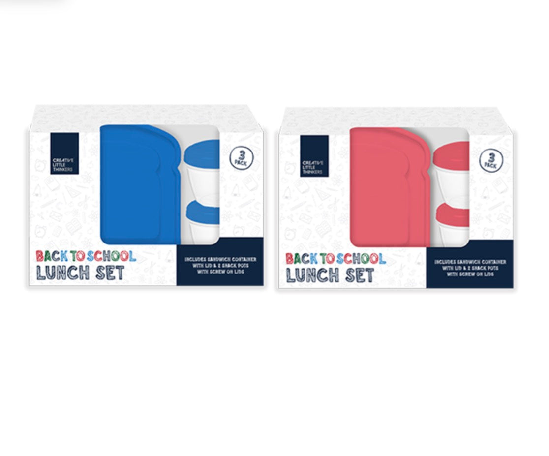 Back to school lunch set