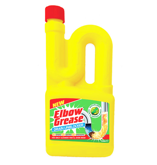 Elbow grease drain unblocker 750ml