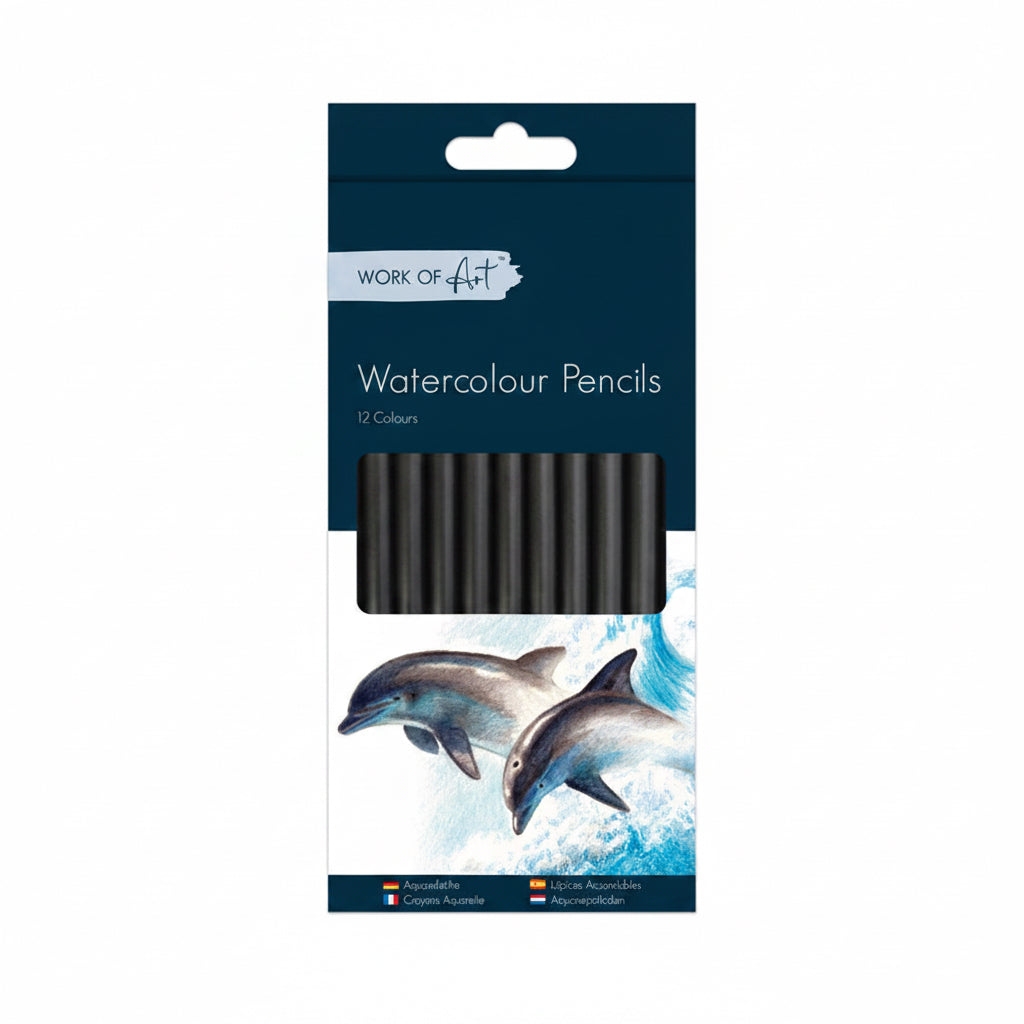 Work of art graded sketching pencils