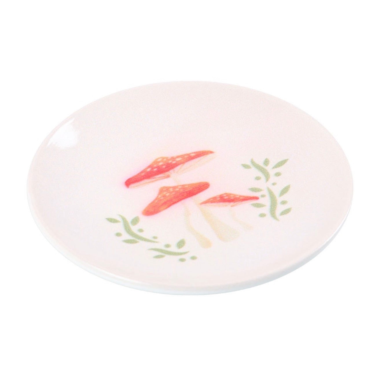 Round mushroom trinket dish