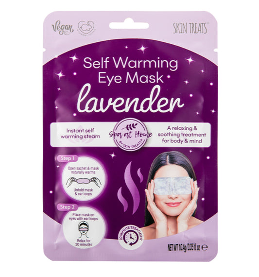 Self warming lavender eye mask