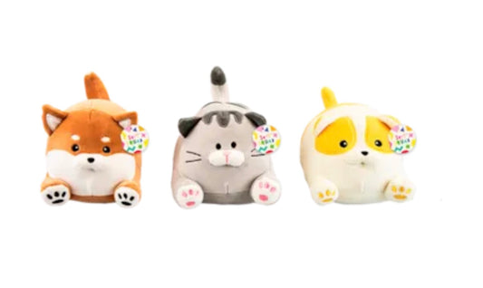 Plush cat/dog 19cm