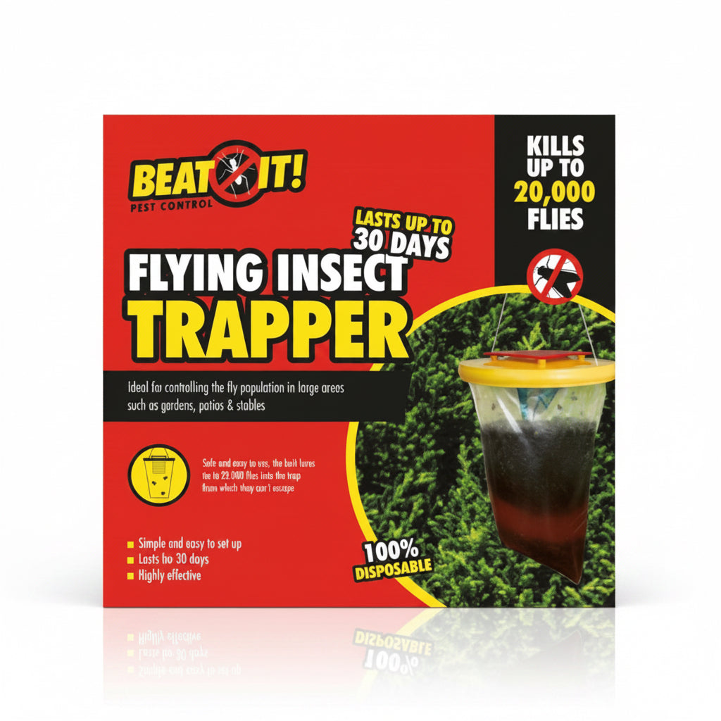 Flying insect trapper