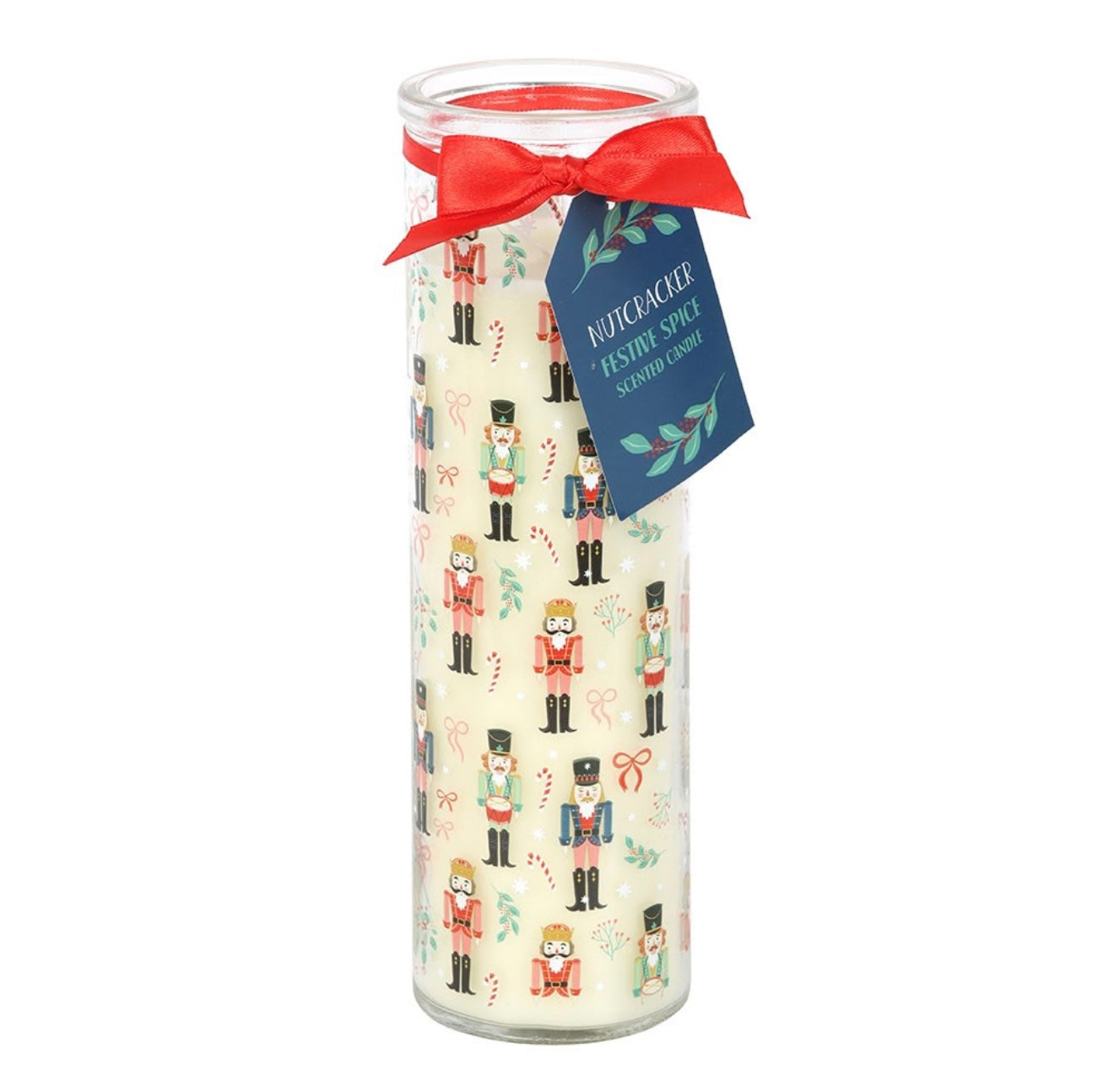Tube candle - nutcracker
