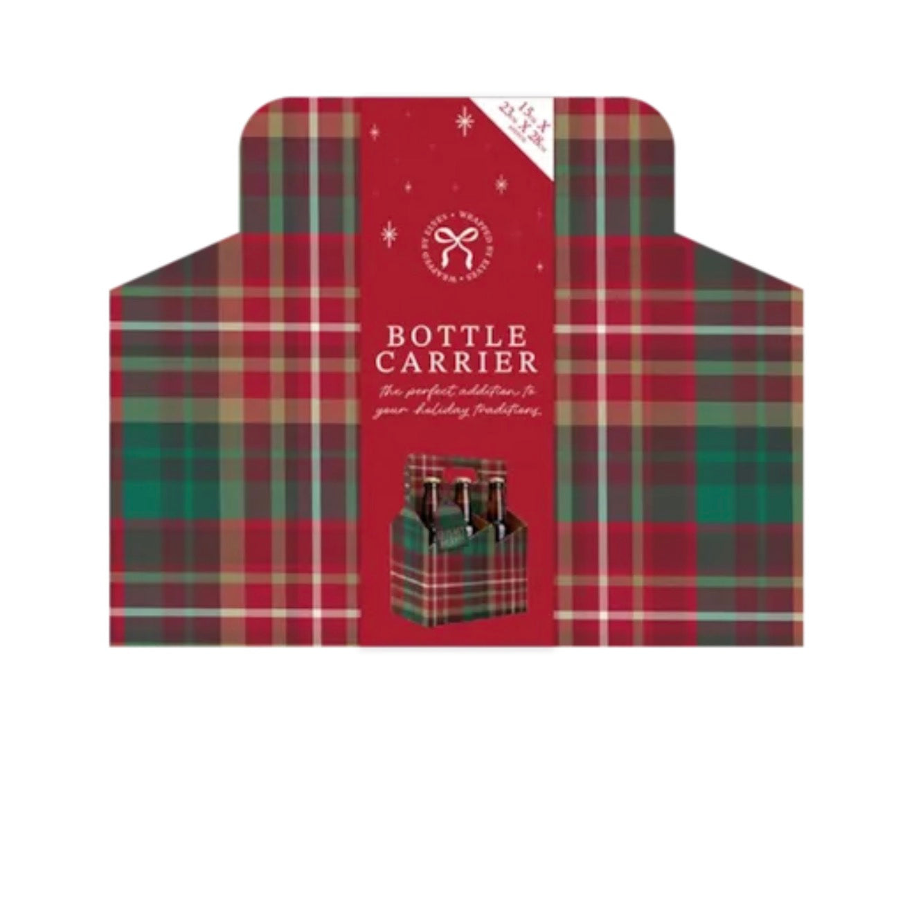 Christmas bottle carrier