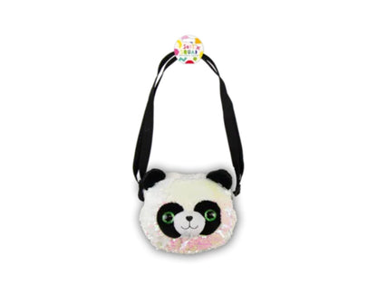 Sequin plush bag