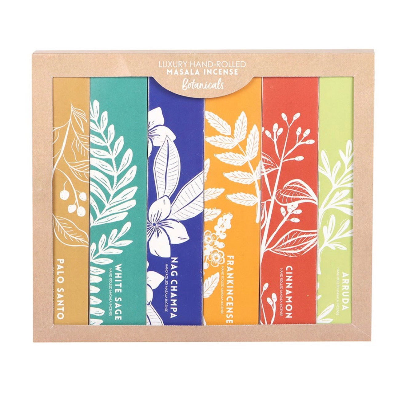 Exotic botanical incense stick variety set
