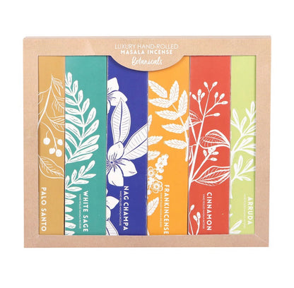 Exotic botanical incense stick variety set