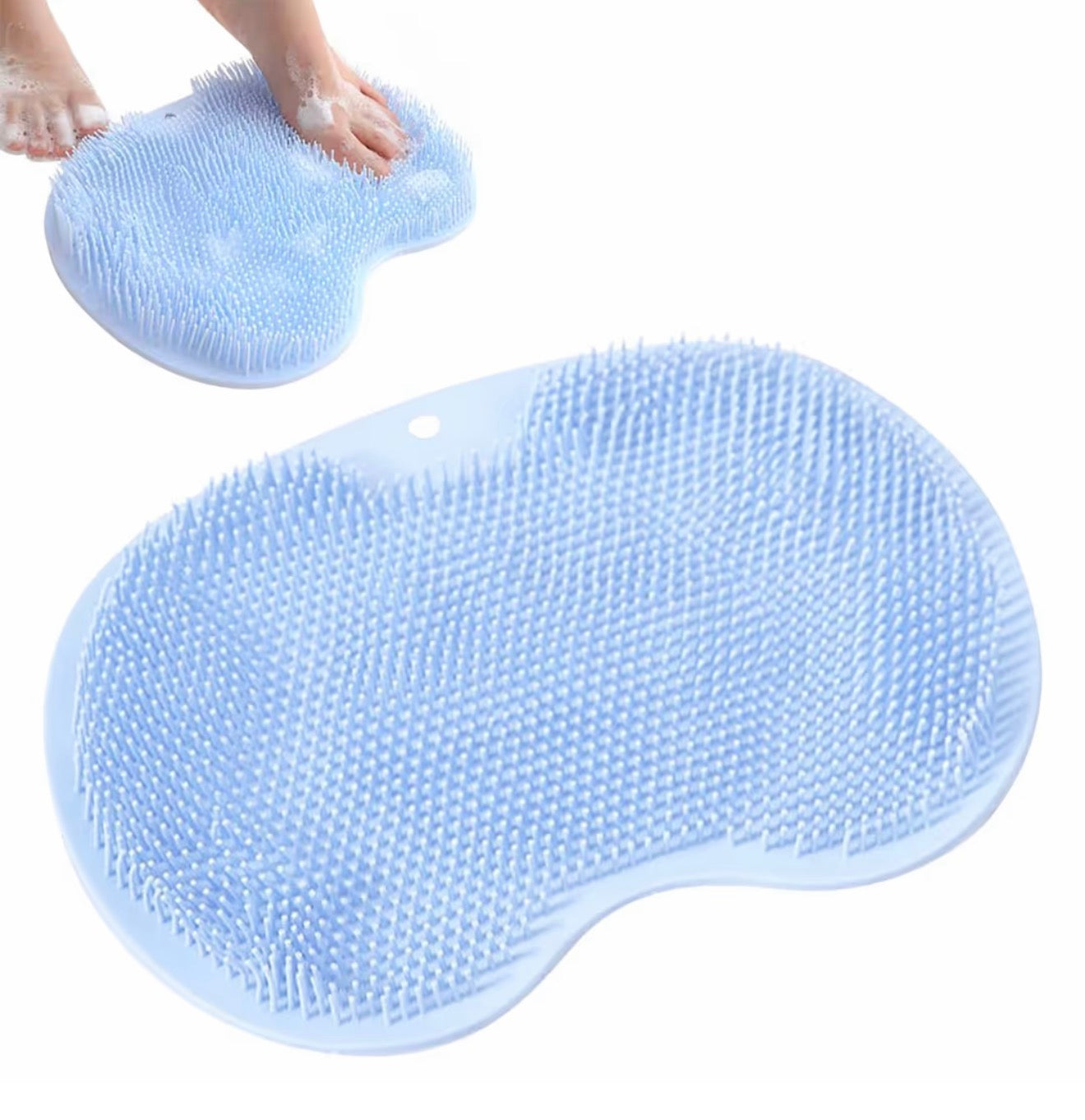 Foot scrubber shower mat.