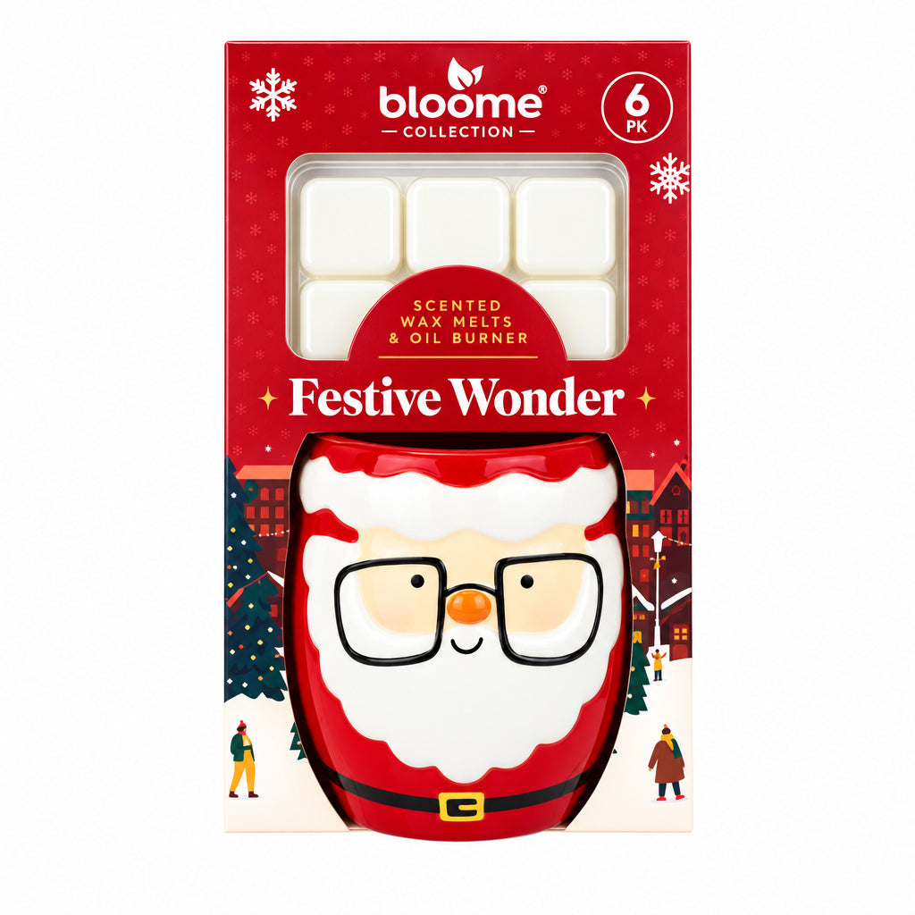 Christmas wax melts and ceramic burner - Festive Moments