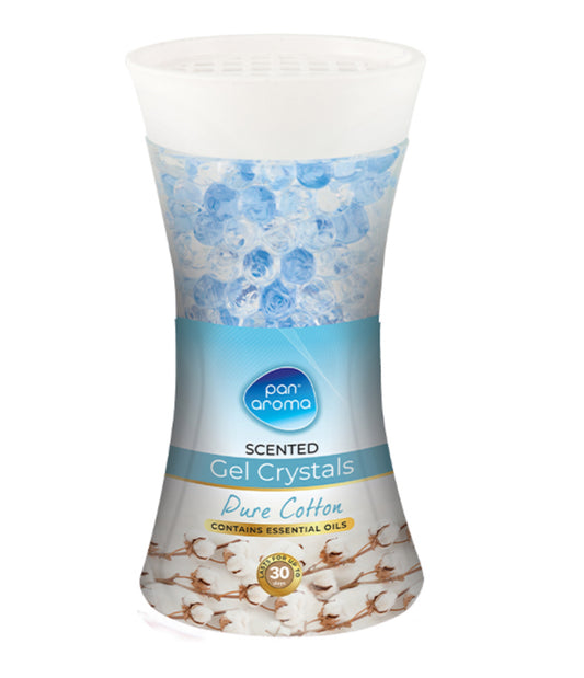 Scented gel crystals - pure cotton