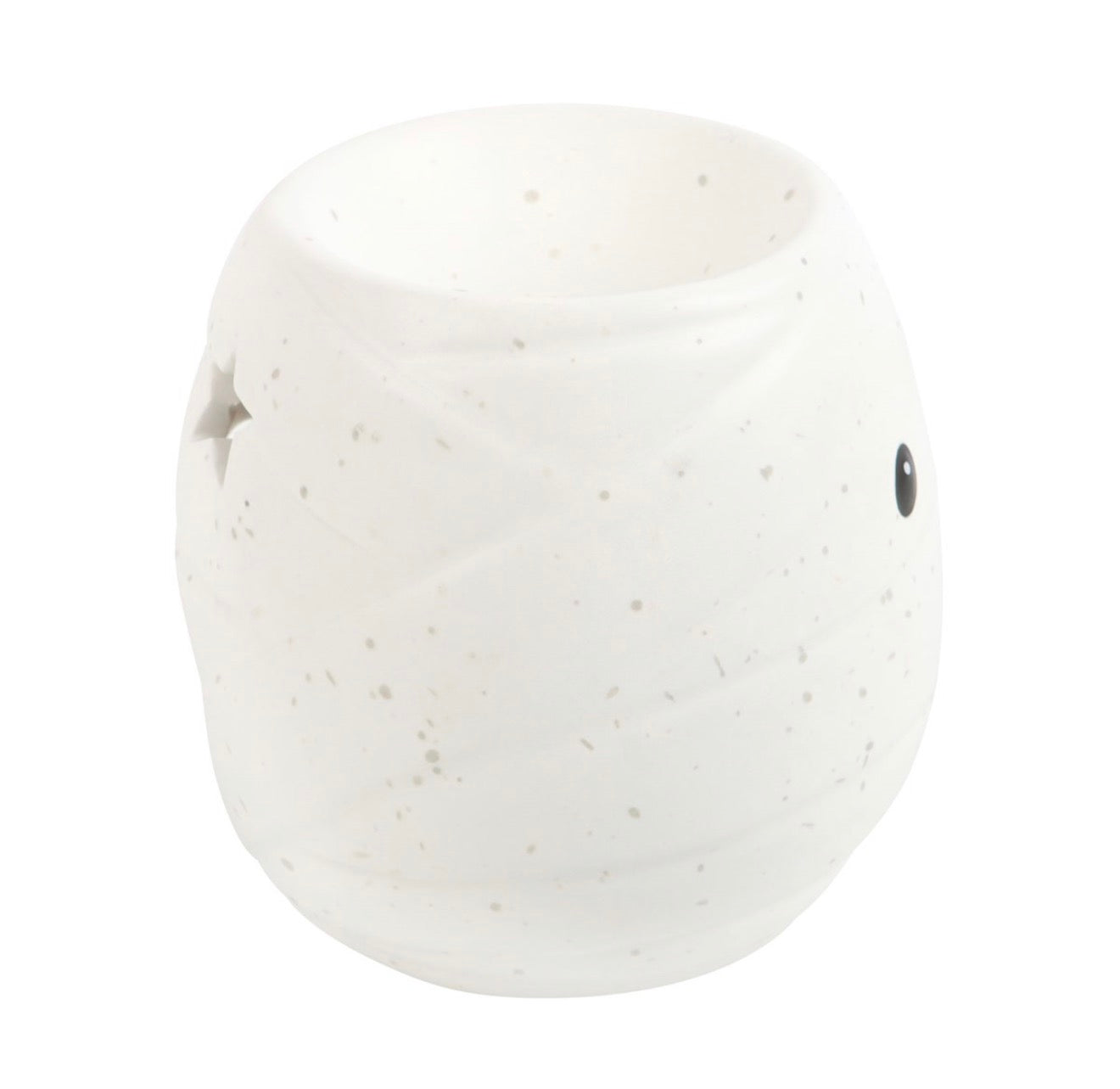 Mummy shaped oil burner