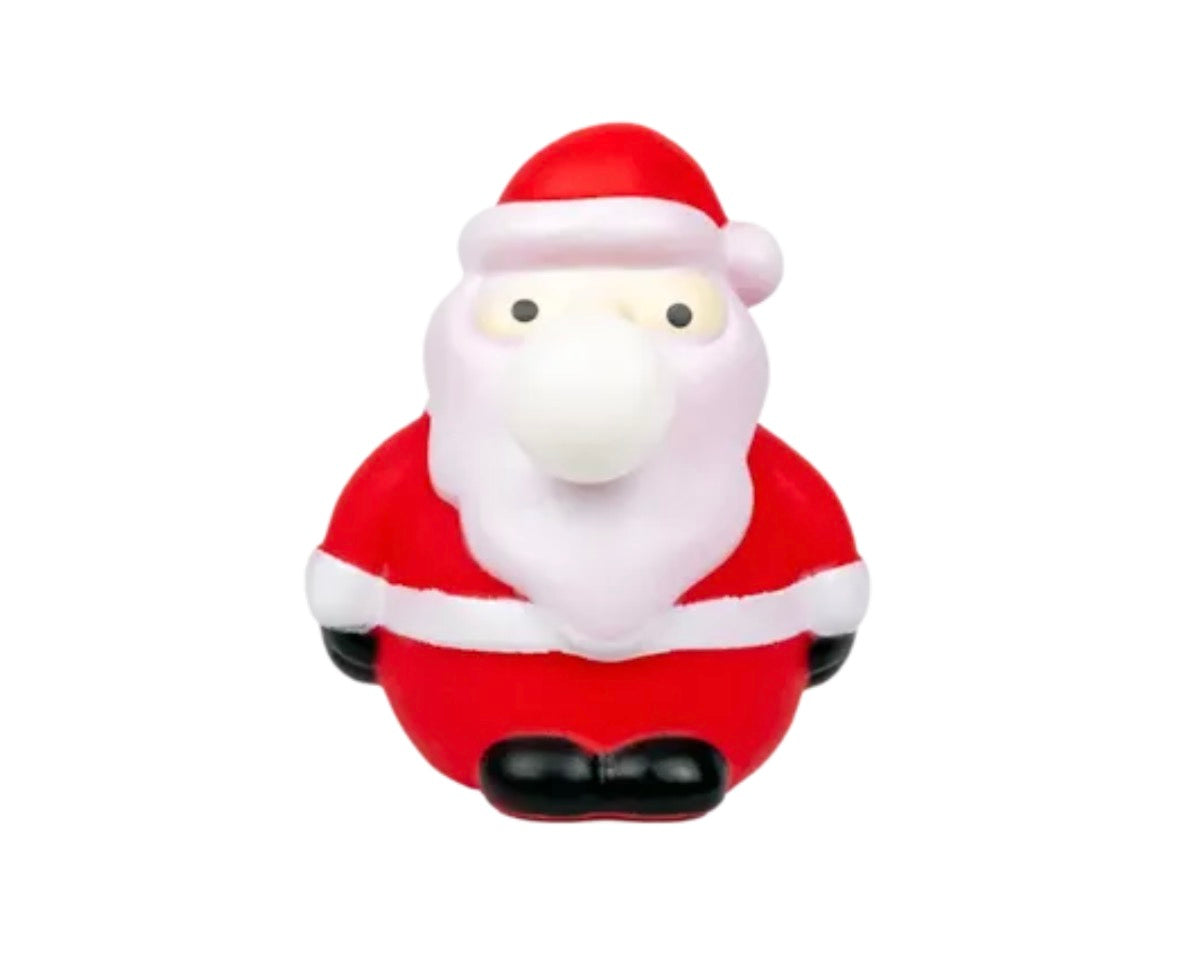 Christmas squeezy bubble character.
