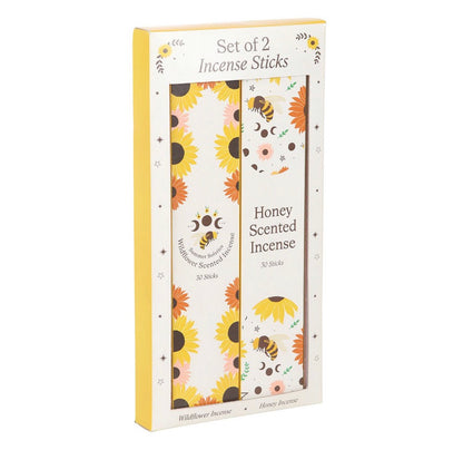 Honey & wildflower incense sticks 2 packs