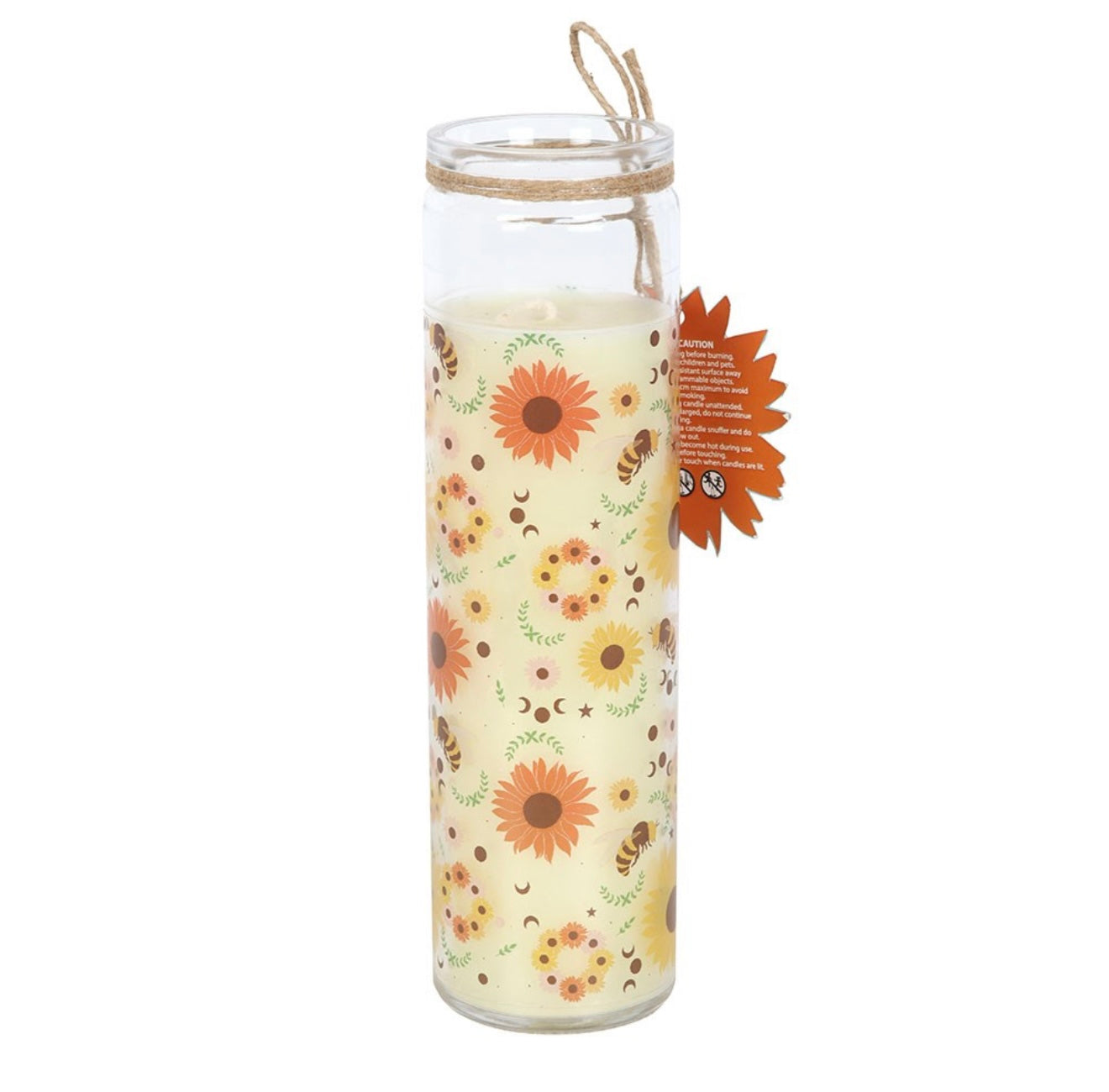 Tube candle - bee radiant.